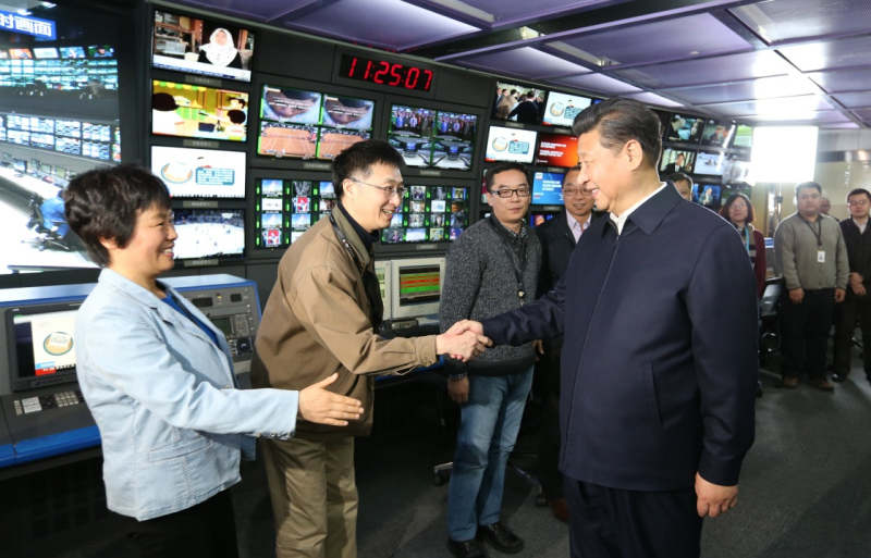 2019年1月25日，十九屆中央政治局在人民日報(bào)社就全媒體時(shí)代和媒體融合發(fā)展舉行第十二次集體學(xué)習(xí)。習(xí)近平總書記主持學(xué)習(xí)并發(fā)表重要講話。
